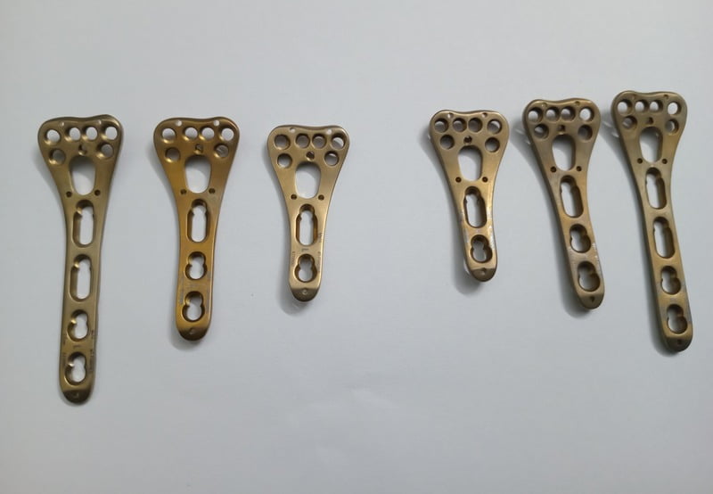 2.4 MM LPS DOUBLE- COLUMN VOLAR DISTAL RADIAL PLATE 19.5 MM