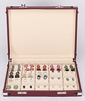 Jimmiki Box Holder Rexine Maroon