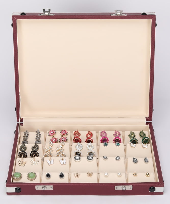 Jimmiki Box Holder Rexine Maroon