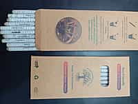 Recycled Newspaper Pencils Eco-Friendly Charcoal Pencil for Kids School | (Pack of 10) wood-free pencils Recycled Newspaper Pencils Eco-Friendly Charcoal Pencil for Kids School | (Pack of 10) wood-free pencils