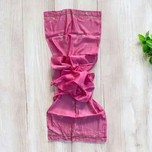 Chanderi Sparrow Stole