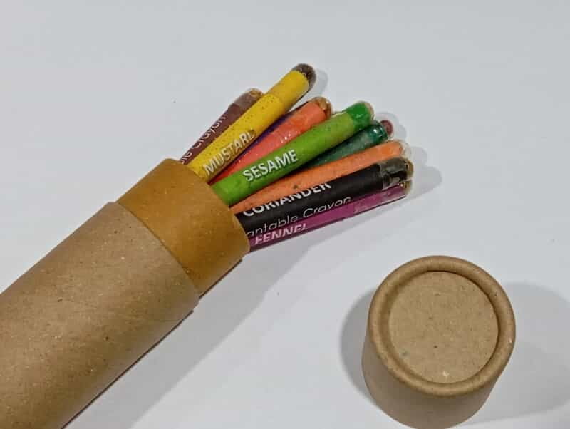 Plantable Seed Wax Crayons with tube box Color Seed Eco-Friendly| wood-free(10pcs per Box) Plantable Seed Wax Crayons with tube box Color Seed Eco-Friendly| wood-free(10pcs per Box)