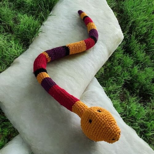 Crochet Rattlesnake