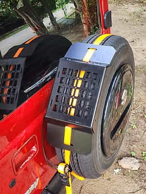 Spare Tyre Grid - Jerry Can Holder