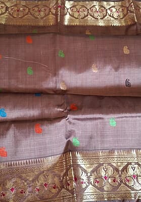 Chiku color golani buta multiple color meena work revival Swarnachari