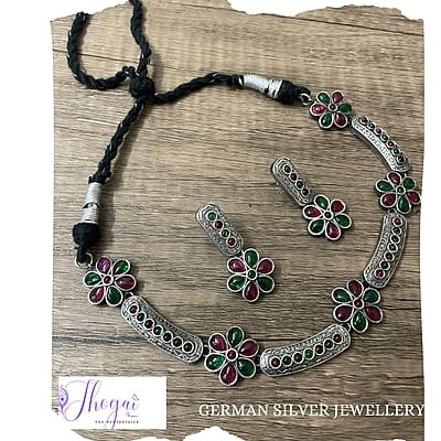 GERMAN SILVER JEWELLERY CUSJGNS20823