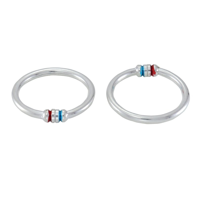 SRIMATHI JEWLLERS Beautiful Silver Baby Anklets|Perfect for Special Occasions