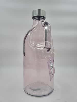 Glass Water Bottle Brown
