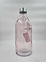 Glass Water Bottle Brown