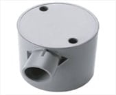 Finolex circular box  terminal 1way  grey