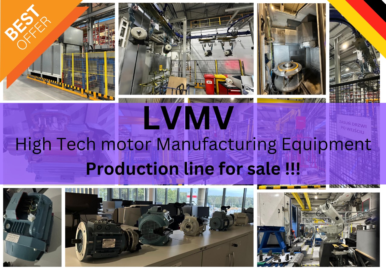 Cast Iron & Aluminum e-Motors