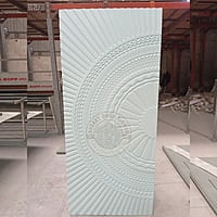 Luxurious 3D HDHMR Door with PU Paint in Inner Peace (7443) Luxurious 3D HDHMR Door with PU Paint in Inner Peace (7443)