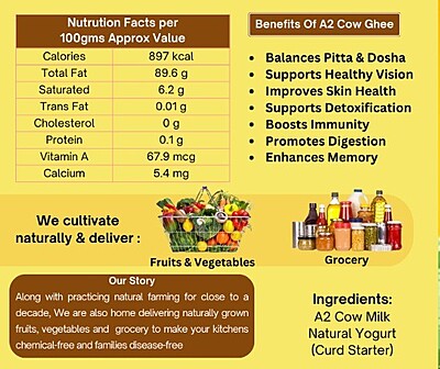 COW GHEE-A2 VEDIC GHEE