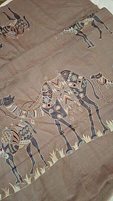 Shawl in beige color