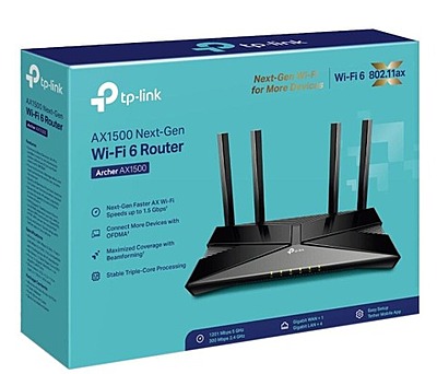 Archer AX1500 Wi-Fi 6 Router