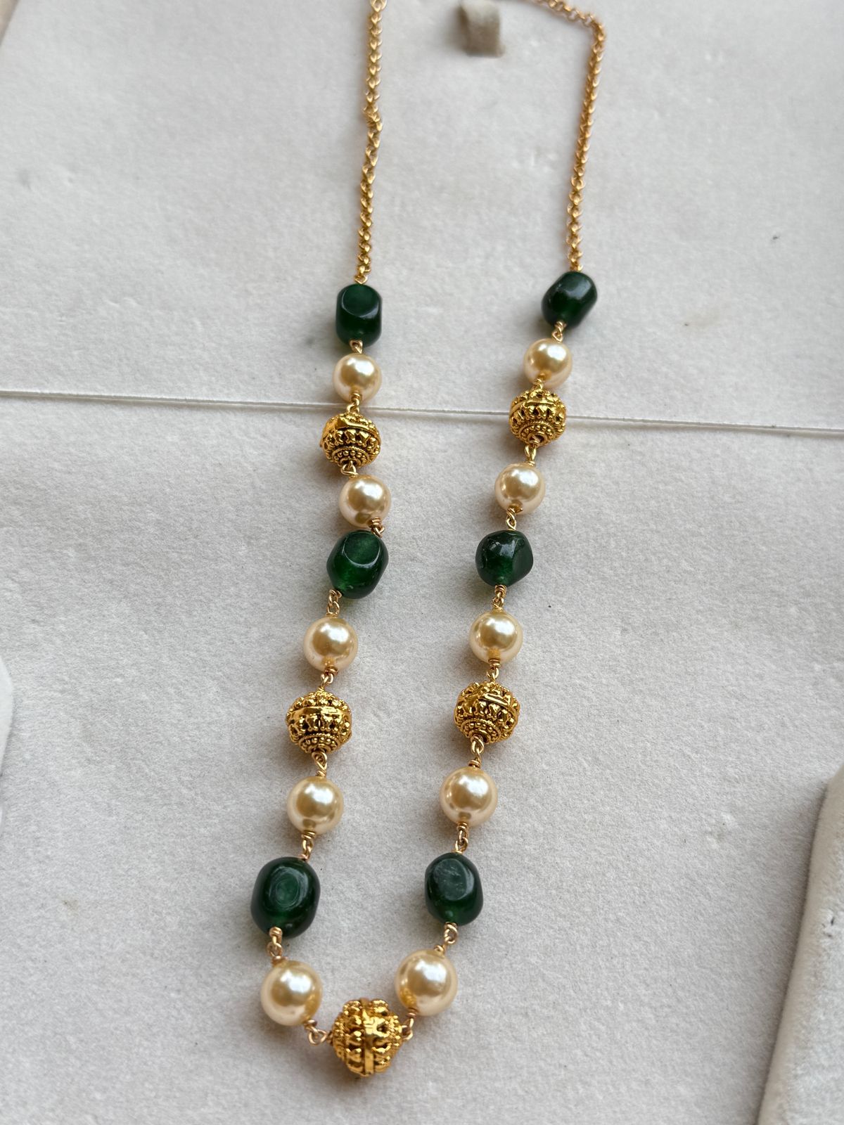 designer pearls chain