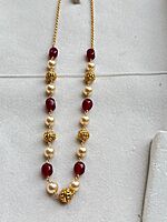 designer pearls chain