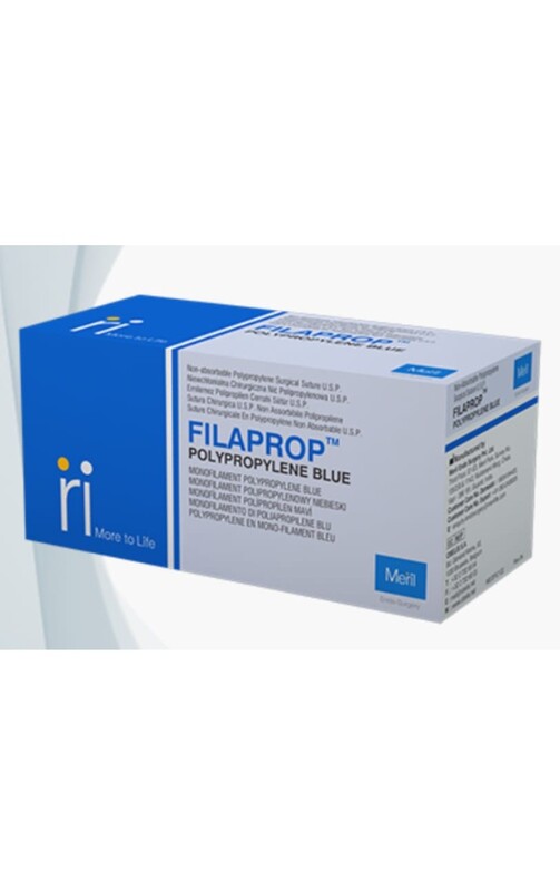 POLYPROPYLENE BLUE PTFE FIRM PLEDGET