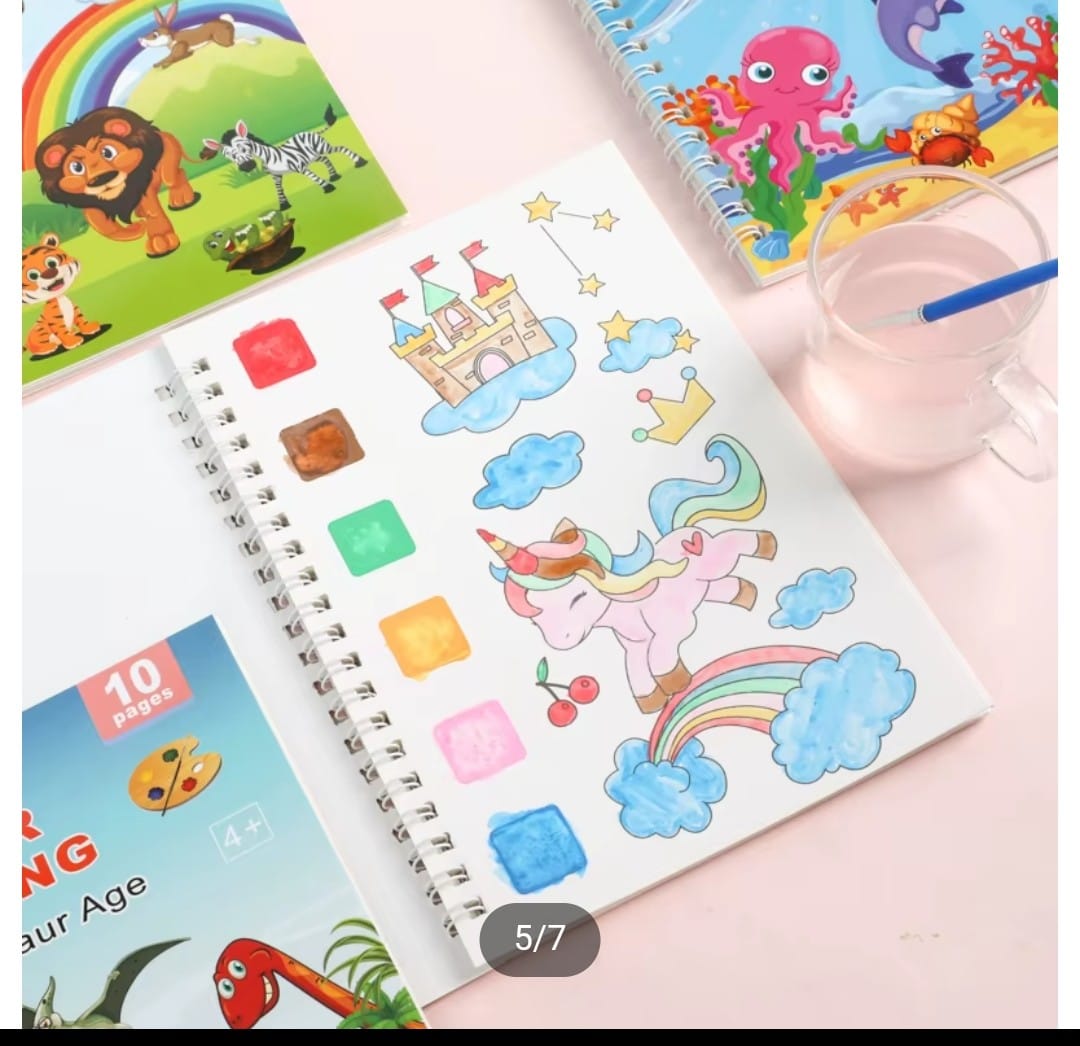 Compact Color book with Paint Strip