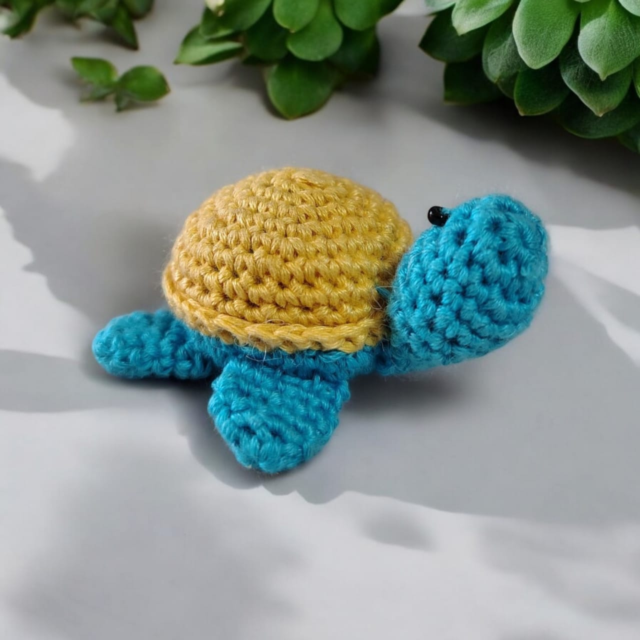 Crochet Turtle Magnet