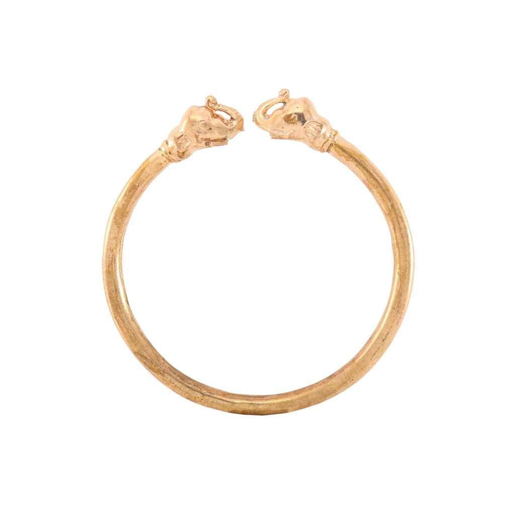 panchaloha Adjustable Elephant kada |Impon |Five metal bracelet/kaapu/kada