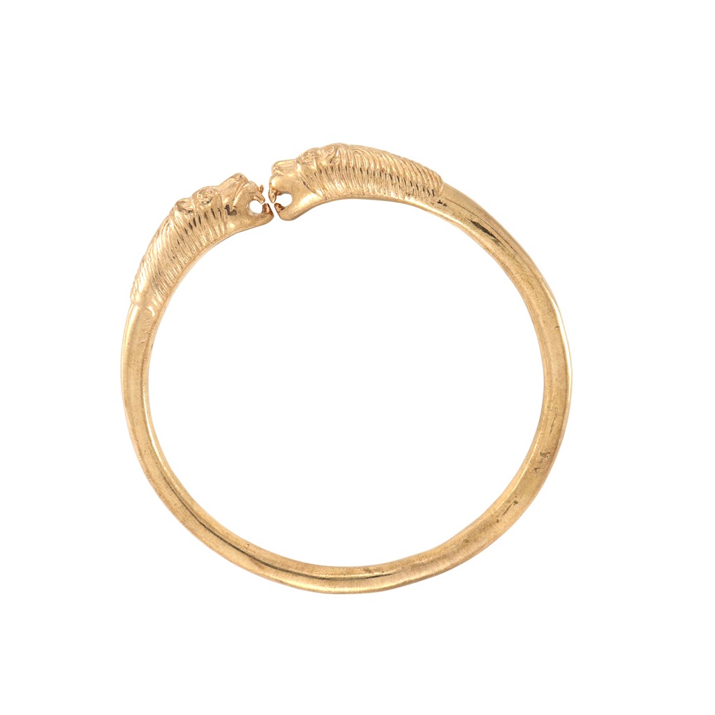 panchaloha Adjustable Lion kada |Impon |Five metal bracelet/kaapu/kada