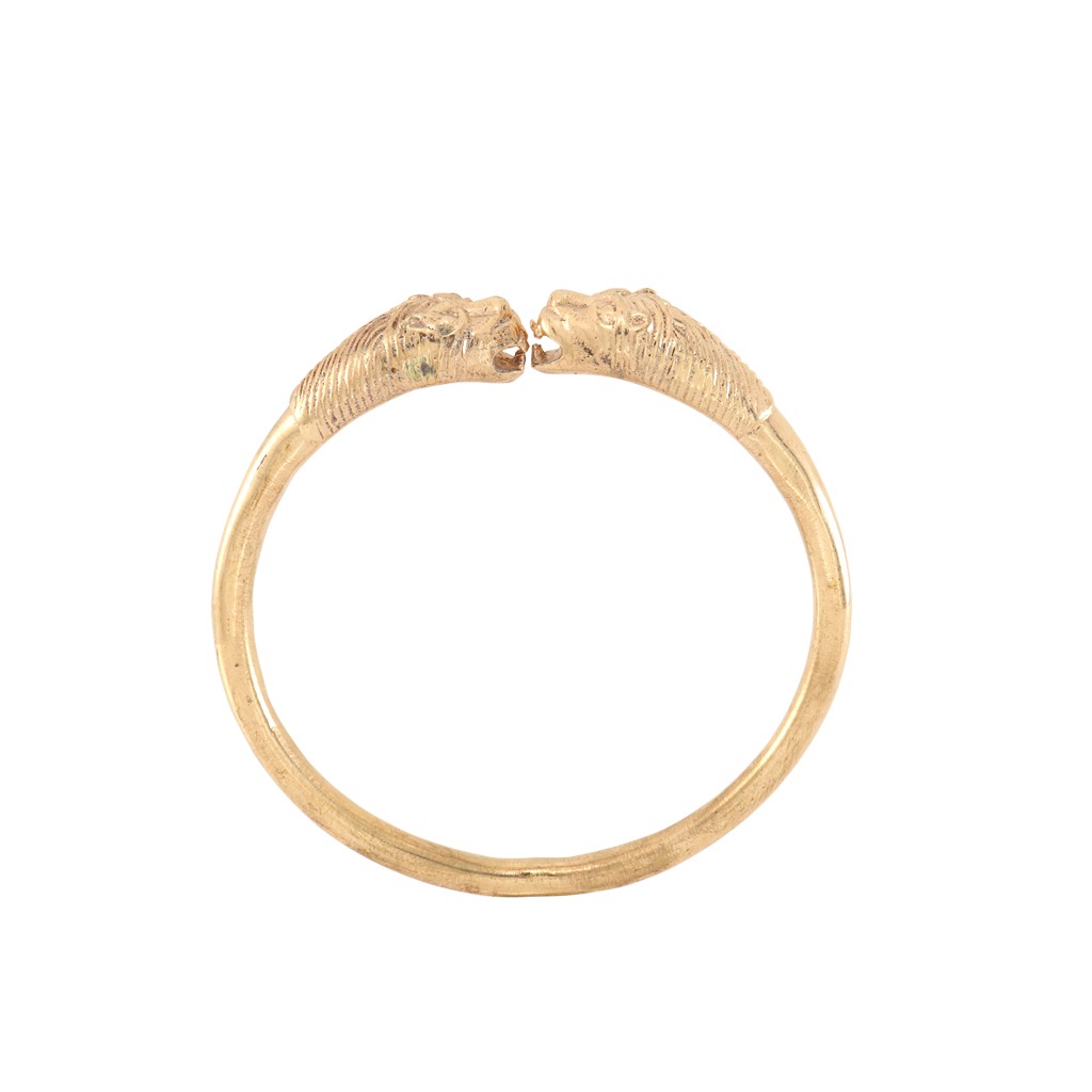 panchaloha Adjustable Lion kada |Impon |Five metal bracelet/kaapu/kada