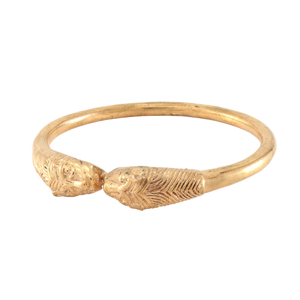 panchaloha Adjustable Lion kada |Impon |Five metal bracelet/kaapu/kada