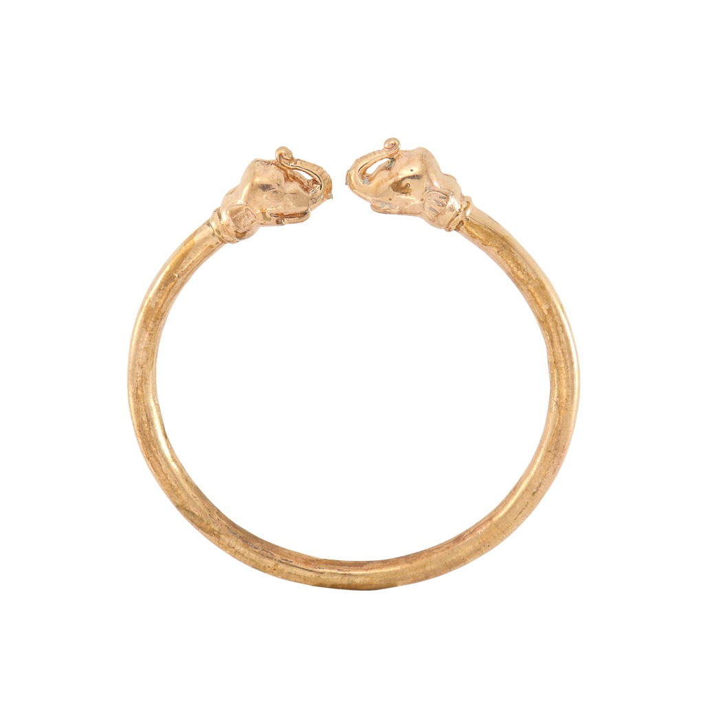 panchaloha Adjustable Elephant kada |Impon |Five metal bracelet/kaapu/kada