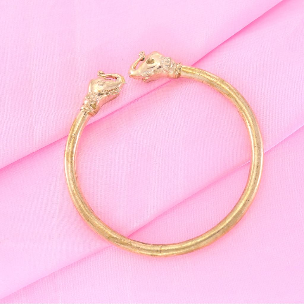 panchaloha Adjustable Elephant kada |Impon |Five metal bracelet/kaapu/kada