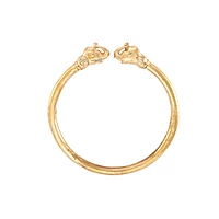 panchaloha Adjustable Elephant kada |Impon |Five metal bracelet/kaapu/kada