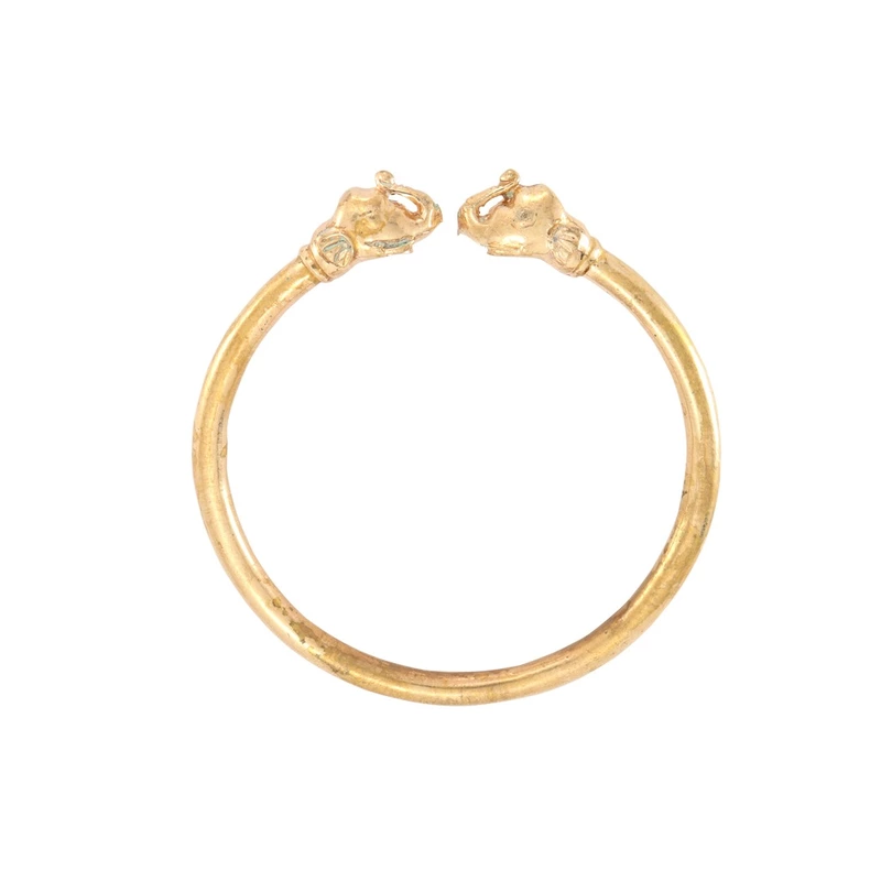 panchaloha Adjustable Elephant kada |Impon |Five metal bracelet/kaapu/kada