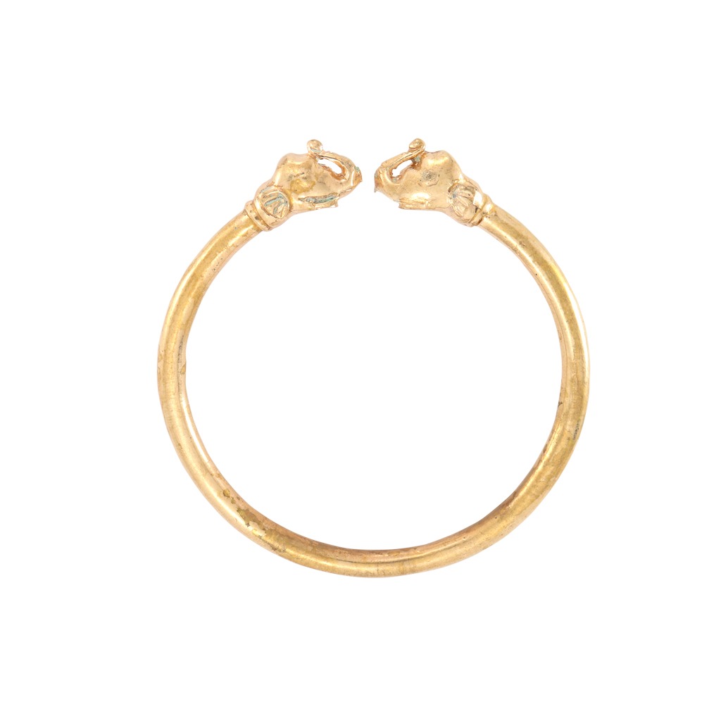 panchaloha Adjustable Elephant kada |Impon |Five metal bracelet/kaapu/kada