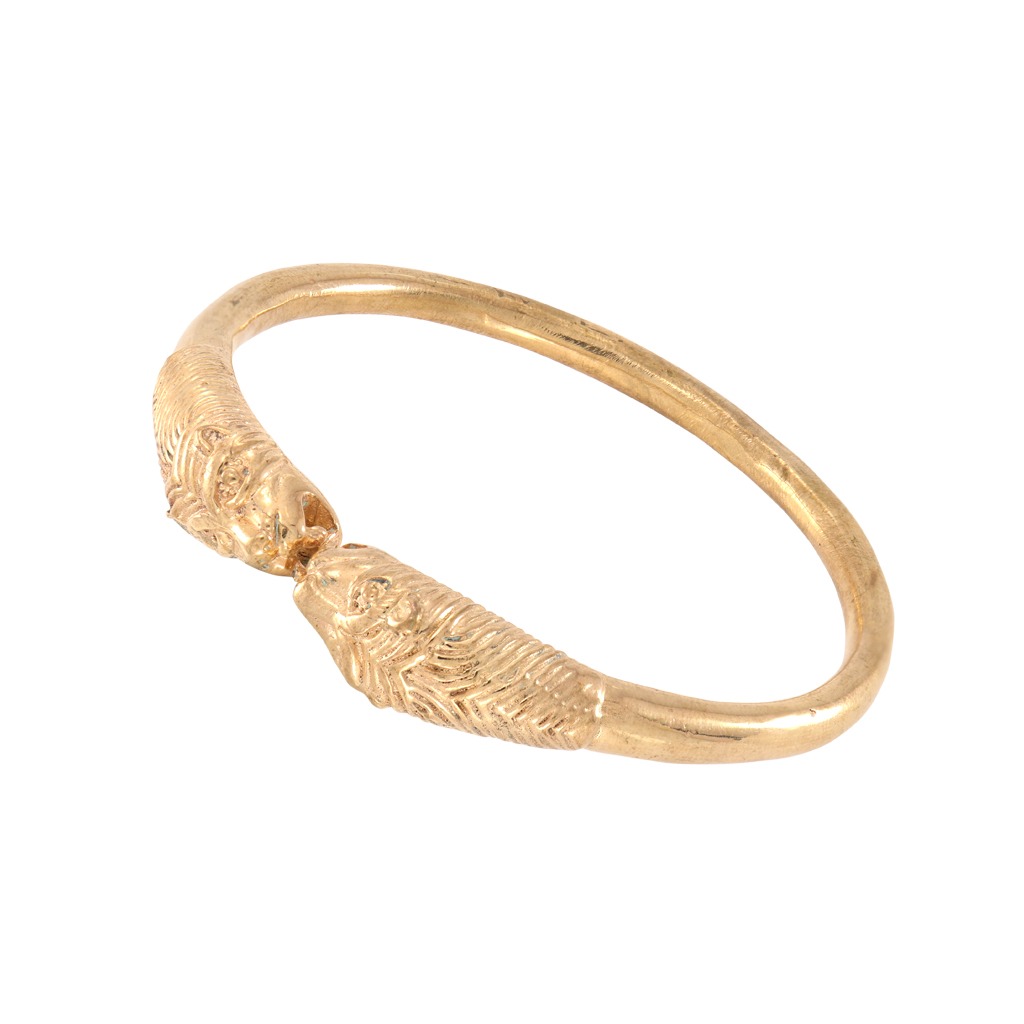 panchaloha Adjustable Lion kada |Impon |Five metal bracelet/kaapu/kada