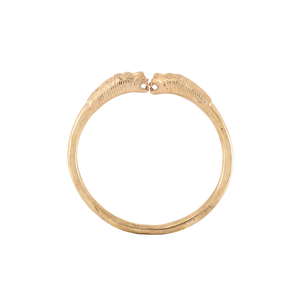 panchaloha Adjustable Lion kada |Impon |Five metal bracelet/kaapu/kada