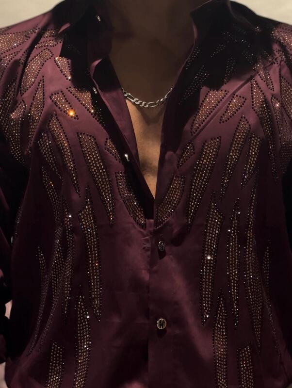 Maroon designer shirts