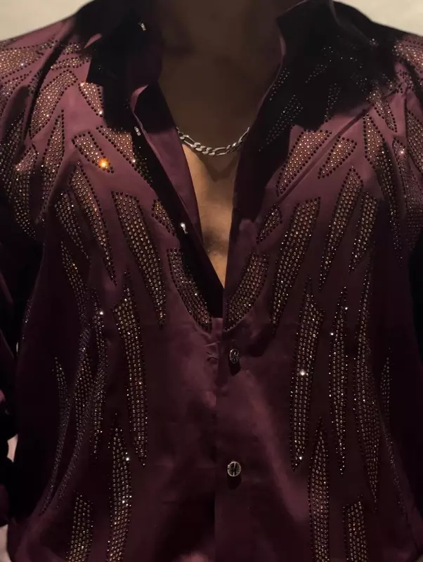 Maroon designer shirts