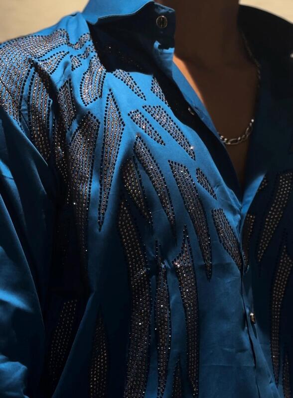 Blue designer shirts