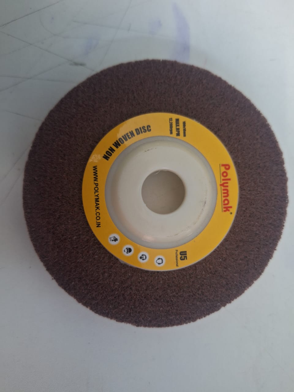 Polymak Non woven disc -Ag4 ss buffing wheel