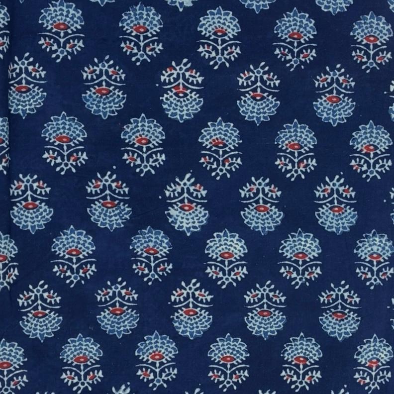 Bagru Handblock Cotton Print #18