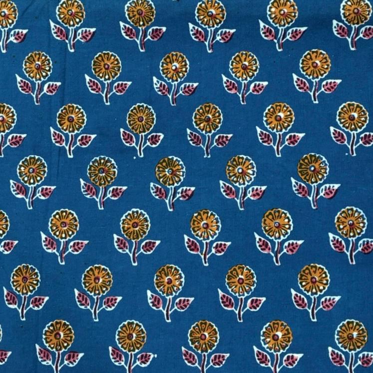 Bagru Handblock Cotton Print #20