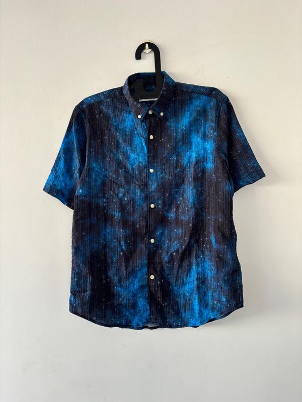 Blue half sleeve shirts