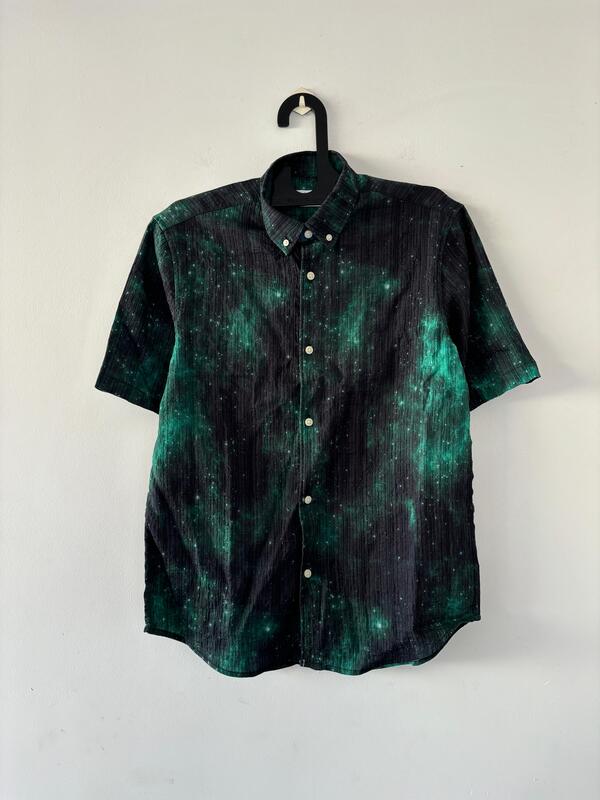 Green half sleeve shirts