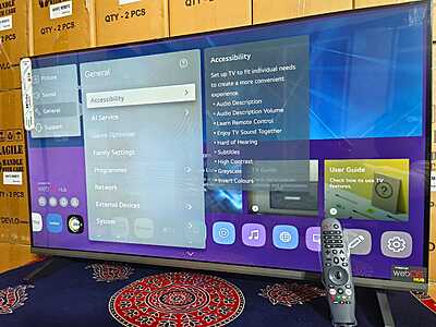 75 inches (Web-Os) OVTV Smart TV