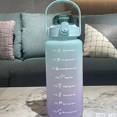 Motivational Time Marker water bottle Motivational Time Marker water bottle