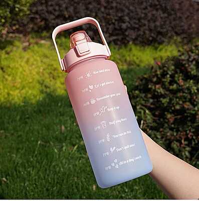 Motivational Time Marker water bottle Motivational Time Marker water bottle