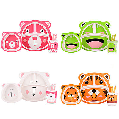Bamboo Fiber Cartoon Pet/toy meal set for Kids Tableware Bamboo Fiber Cartoon Pet/toy meal set for Kids Tableware