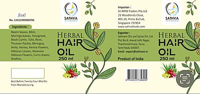 HERBAL HAIR OIL