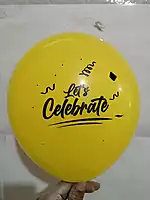 Personalized Name Printed Birthday Party Balloons with Birthday Boy/Girl Name pack of 50-Multicolour
