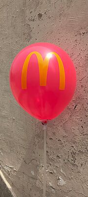 500 pcs Custom Printed Balloons with Logo Name & Events Promotions